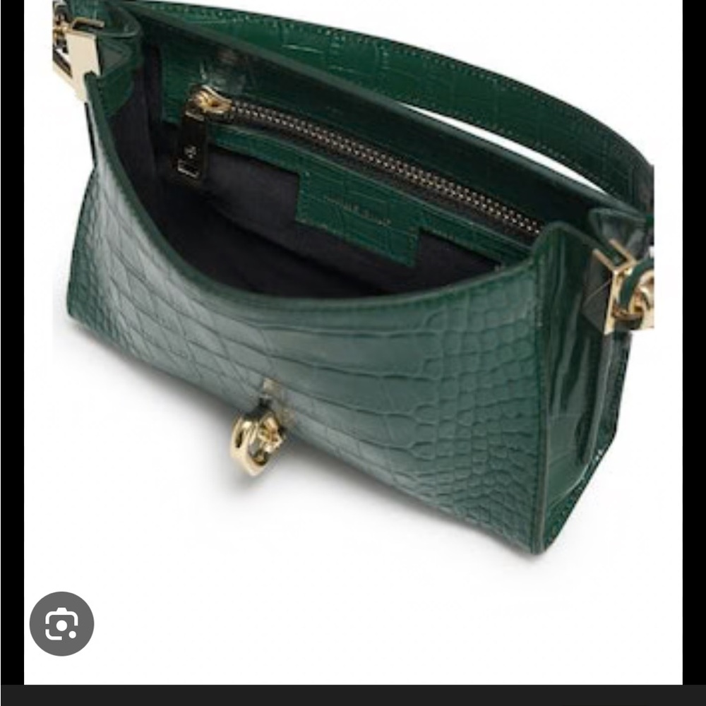 Anine Bing Mini Colette Bag in Emerald Green - Picture 4 of 6